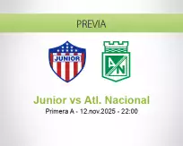 Junior vs Atl. Nacional