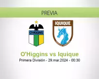 O'Higgins vs Iquique