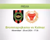 Pronóstico Brommapojkarna Kalmar (26 octubre 2024)