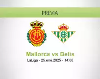 Pronóstico Mallorca Betis (25 enero 2025)