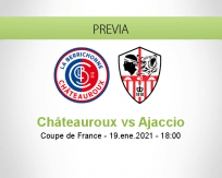 Pronóstico Châteauroux Ajaccio (19 enero 2021)