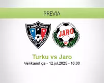 Pronóstico Turku Jaro (12 julio 2025)