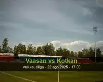 Pronóstico Vaasan Kotkan (22 agosto 2025)