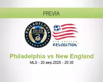 Pronóstico Philadelphia New England (20 septiembre 2025)