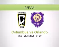 Pronóstico Columbus Orlando (25 julio 2025)