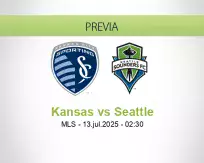 Pronóstico Kansas Seattle (12 julio 2025)