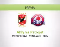 Pronóstico Ahly Petrojet (06 febrero 2025)