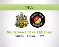 Pronóstico Maidstone Utd Ebbsfleet (12 octubre 2024)