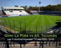 Pronóstico Gimn La Plata Atl. Tucumán (01 septiembre 2025)