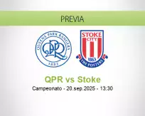 Pronóstico QPR Stoke (20 septiembre 2025)