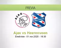 Ajax vs Heerenveen