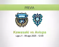 Pronóstico Kawasaki Avispa (09 agosto 2025)