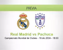 Pronóstico Real Madrid Pachuca (18 diciembre 2024)