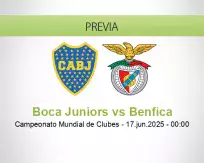 Boca Juniors vs Benfica