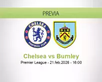 Chelsea vs Burnley