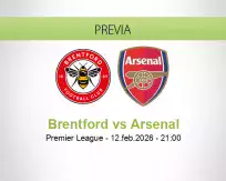 Brentford vs Arsenal