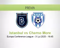 Pronóstico Istanbul Cherno More (31 julio 2025)