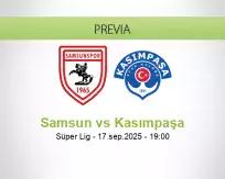 Pronóstico Samsun Kasımpaşa (17 septiembre 2025)