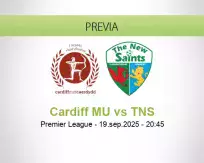 Pronóstico Cardiff MU TNS (19 septiembre 2025)