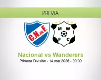 Nacional vs Wanderers