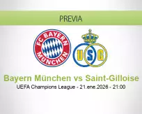 Bayern München vs Saint-Gilloise
