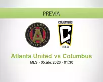Pronóstico Atlanta United Columbus (04 abril 2026)