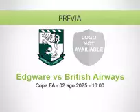 Pronóstico Edgware British Airways (02 agosto 2025)