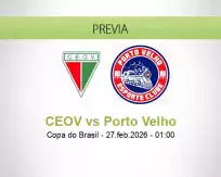 CEOV vs Porto Velho