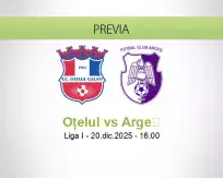 Pronóstico Oţelul Argeș (20 diciembre 2025)