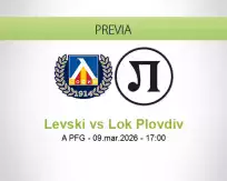 Levski vs Lok Plovdiv