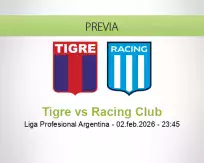Tigre vs Racing Club
