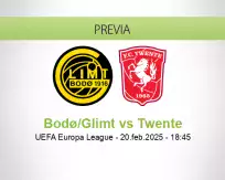 Pronóstico Bodø/Glimt Twente (20 febrero 2025)