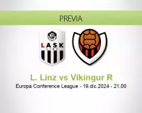 Pronóstico L. Linz Víkingur R (19 diciembre 2024)