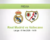 Real Madrid vs Vallecano