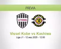 Pronóstico Vissel Kobe Kashiwa (12 septiembre 2025)