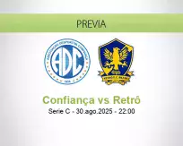 Pronóstico Confiança Retrô (30 agosto 2025)