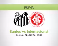 Pronóstico Santos Internacional (23 julio 2025)