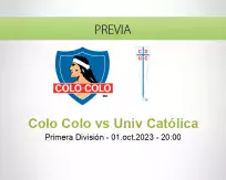 Colo Colo vs Univ Católica