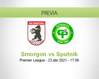Pronóstico Smorgon Sputnik (23 abril 2021)