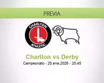 Pronóstico Charlton Derby (20 enero 2026)