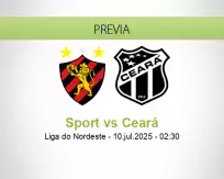 Pronóstico Sport Ceará (09 julio 2025)