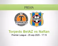 Pronóstico Torpedo BelAZ Naftan (25 septiembre 2025)