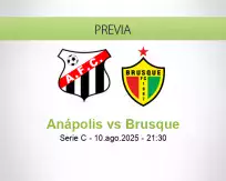 Pronóstico Anápolis Brusque (10 agosto 2025)