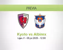 Pronóstico Kyoto Albirex (05 julio 2025)