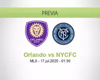 Pronóstico Orlando NYCFC (16 julio 2025)