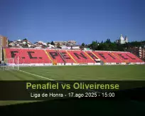Pronóstico Penafiel Oliveirense (17 agosto 2025)