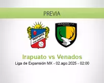 Pronóstico Irapuato Venados (01 agosto 2025)