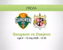 Gangwon vs Daejeon