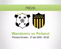Pronóstico Wanderers Peñarol (26 abril 2026)