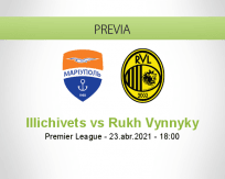 Pronóstico Illichivets Rukh Vynnyky (23 abril 2021)